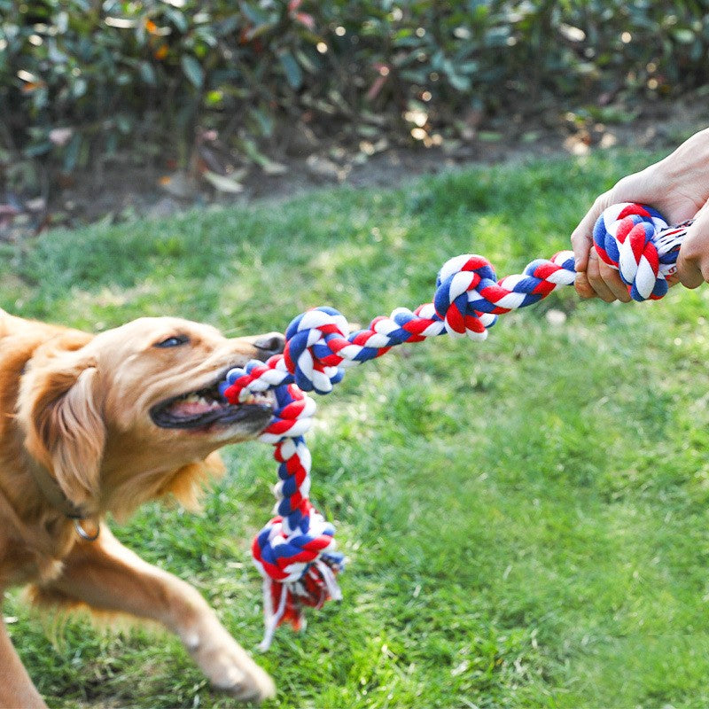 Heavy-Duty Rope Tug & Chew Toy for Large Dogs