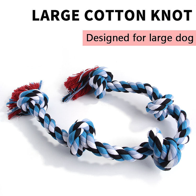 Heavy-Duty Rope Tug & Chew Toy for Large Dogs