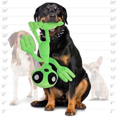 Mighty Alien Plush Dog Toy – Large | Ultra-Durable, Squeaky, and Soft
