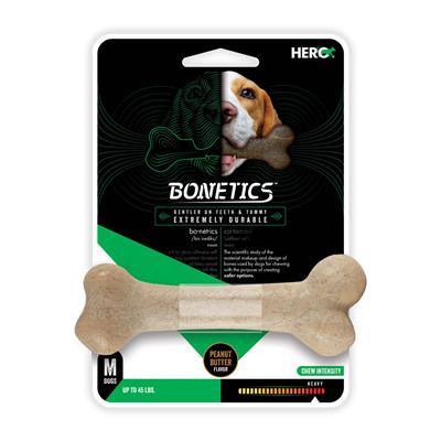 Hero Bonetics Femur Bone – Medium (Peanut Butter Flavour) Dog Chew